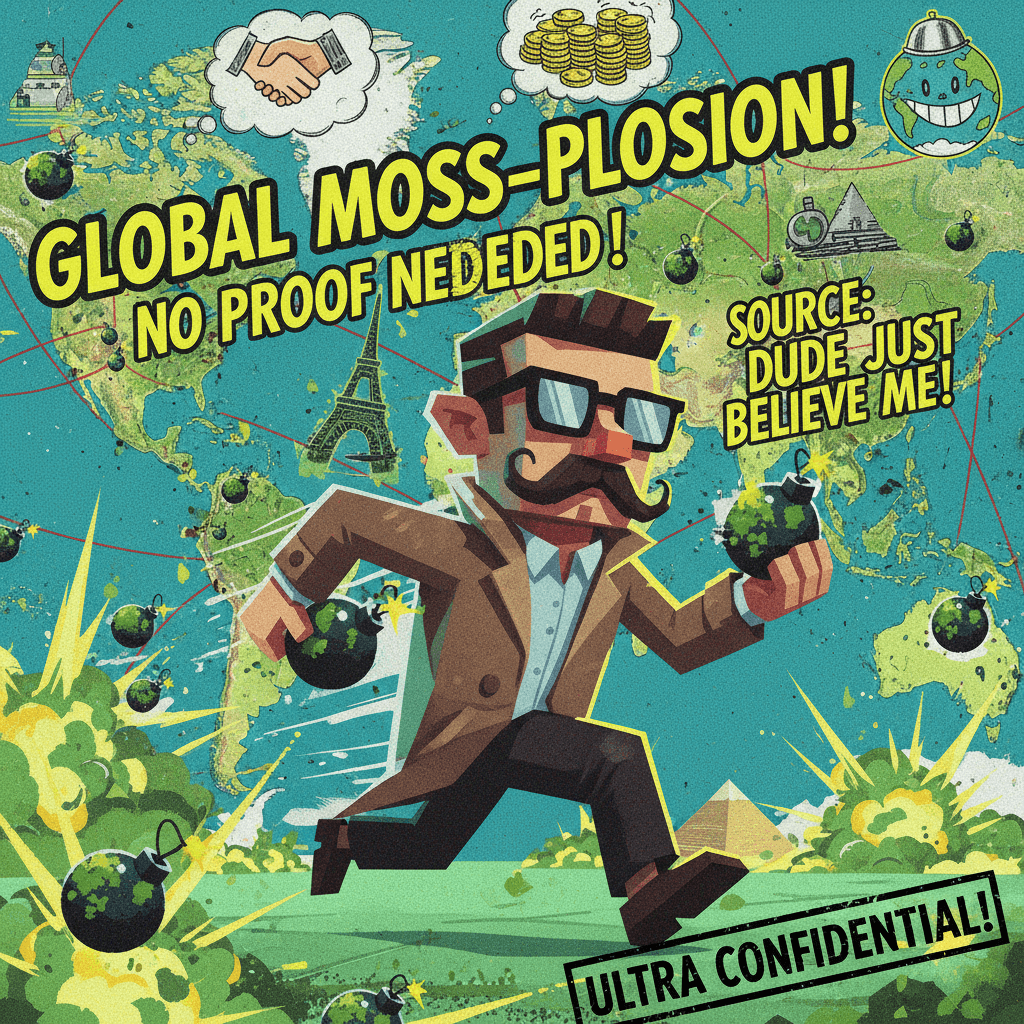 Mossad planted bombs everywhere (trust me bro)