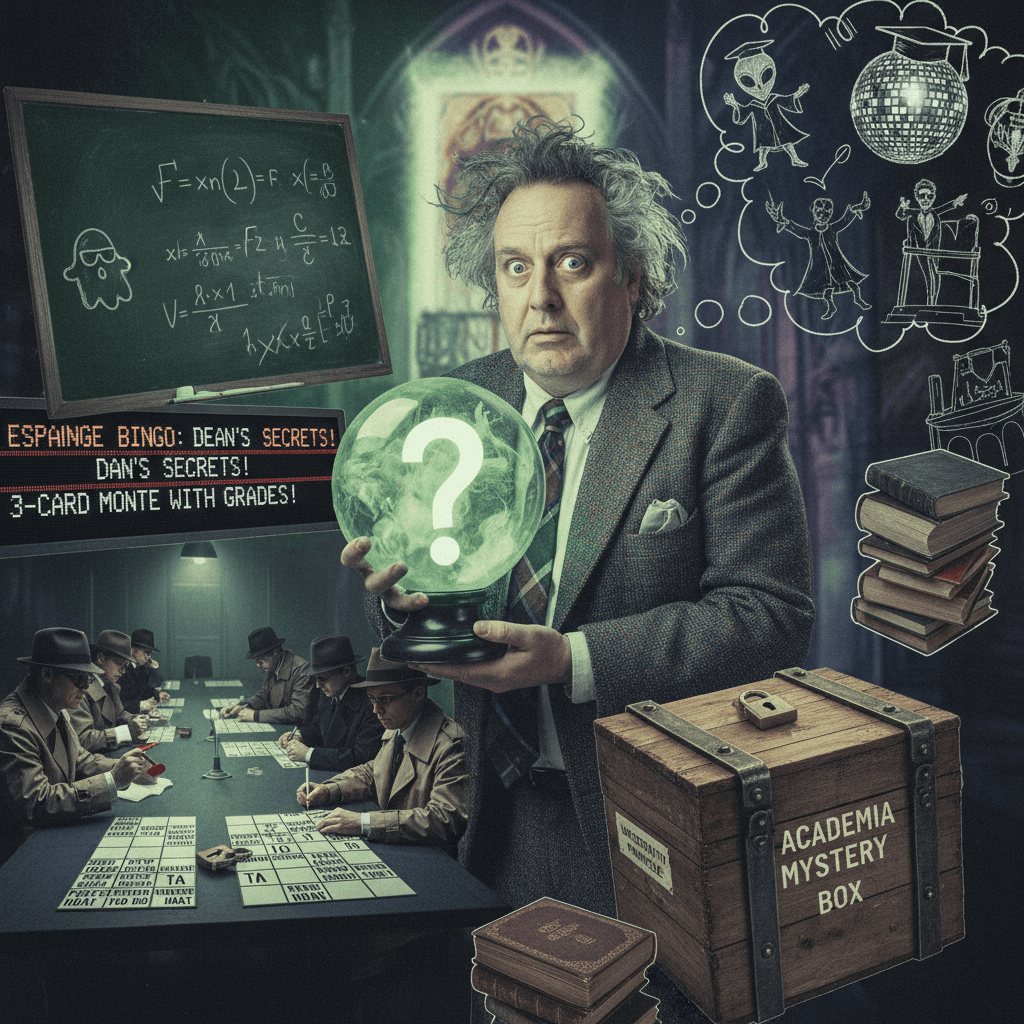 can't tell if prof is spook or just vibing, help