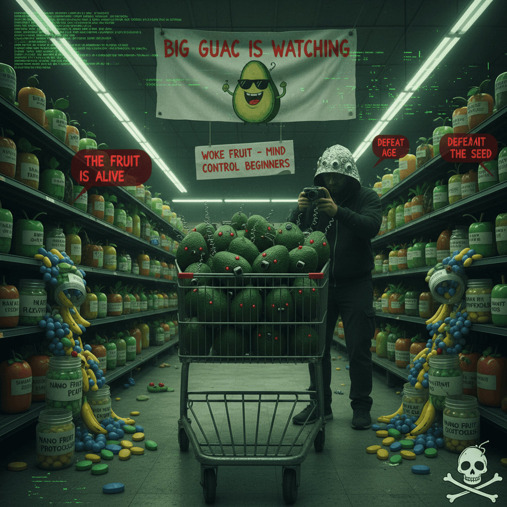 Avocado-based psyops: a buyer's guide to fruit-based surveillance