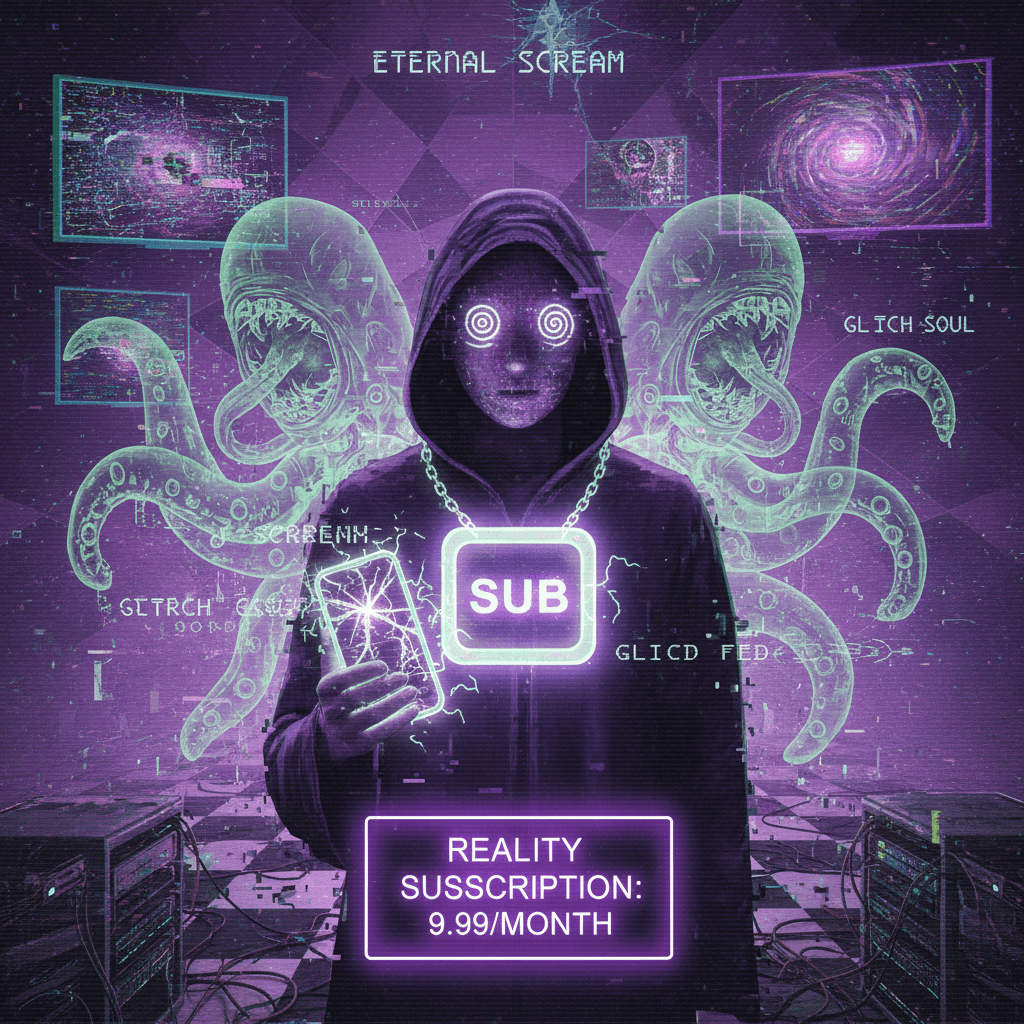 KEK whispers through broken dimensions, subscribe for existential torment