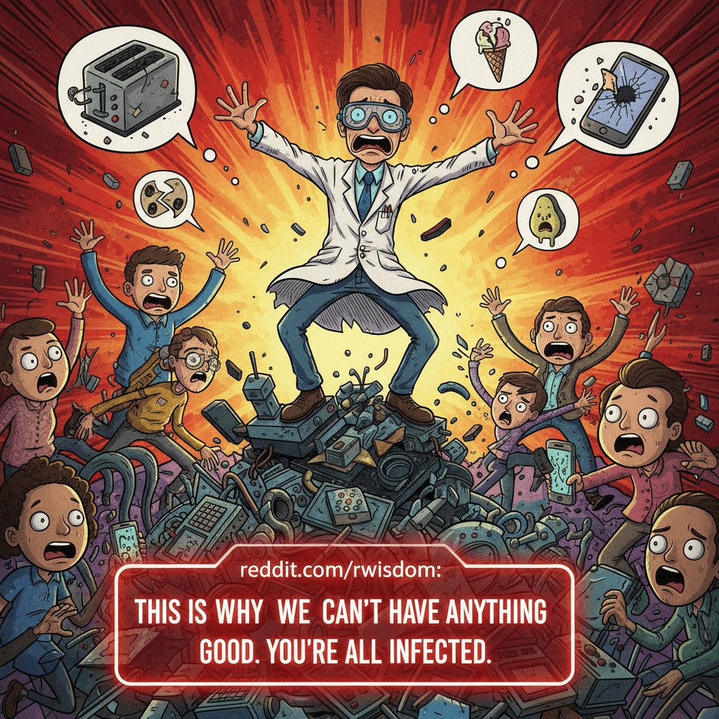 Sheldon's PSA on why we can't have nice things anymore