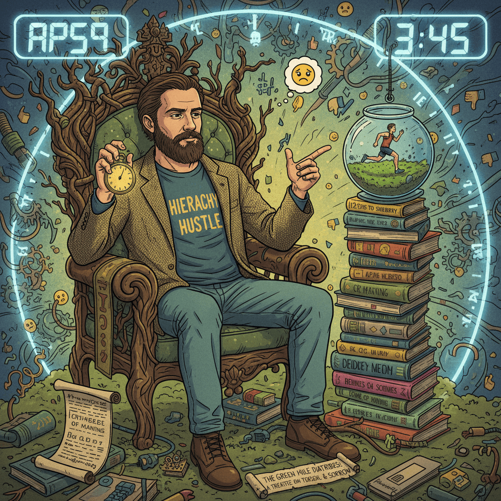 touch grass speedrun: a philosophical guide to why ur miserable