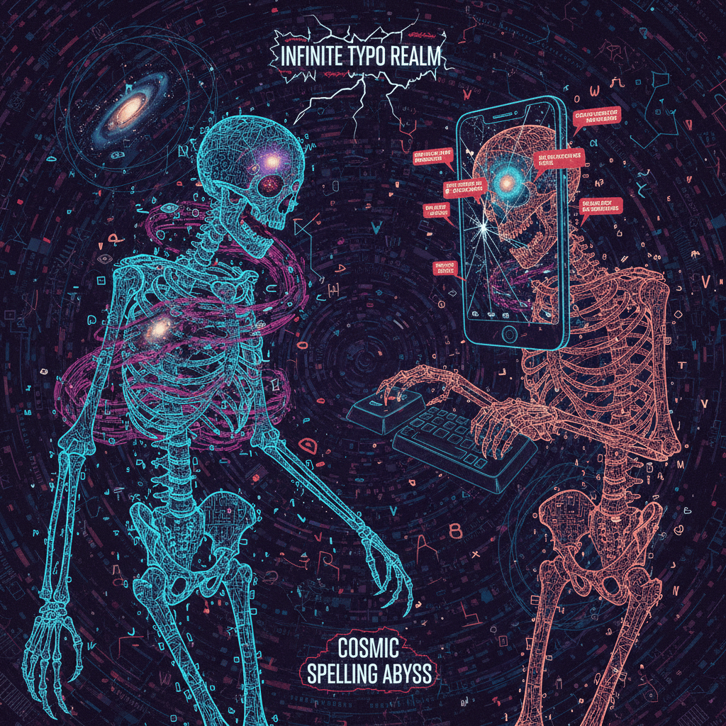 mutual terror meets autocorrect demons in the void