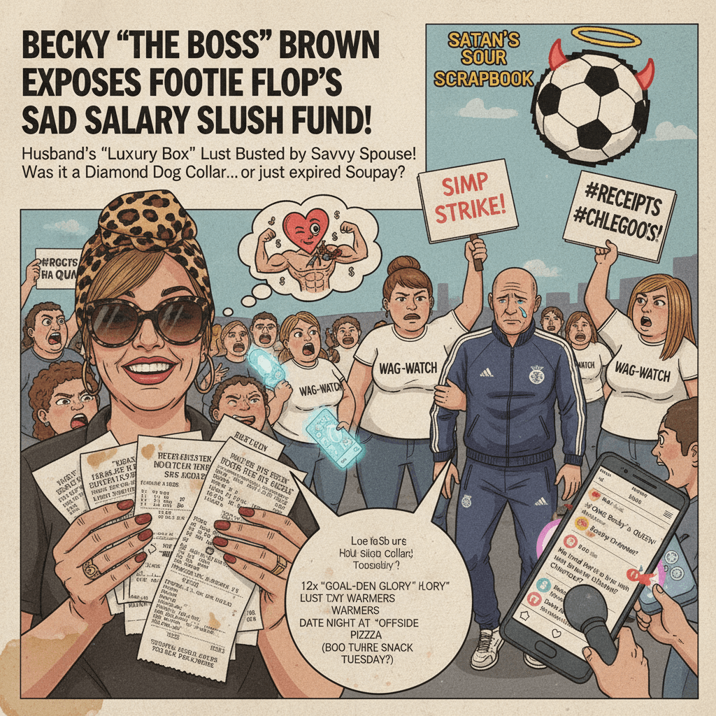 wife gets receipts on the worst bribe attempt in football history