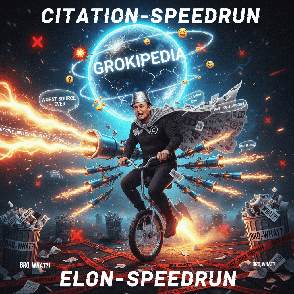 grokipedia really said 'let's cite the worst possible sources 42 times'