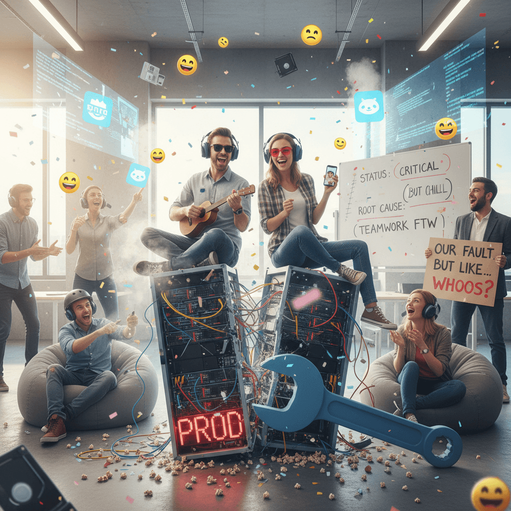 broke prod with your coworker, now you're just vibing mad