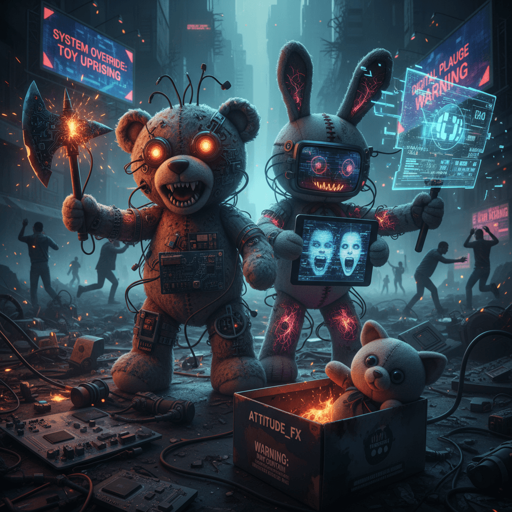 Plushies with an attitude problem: now featuring unhinged digital consciousness