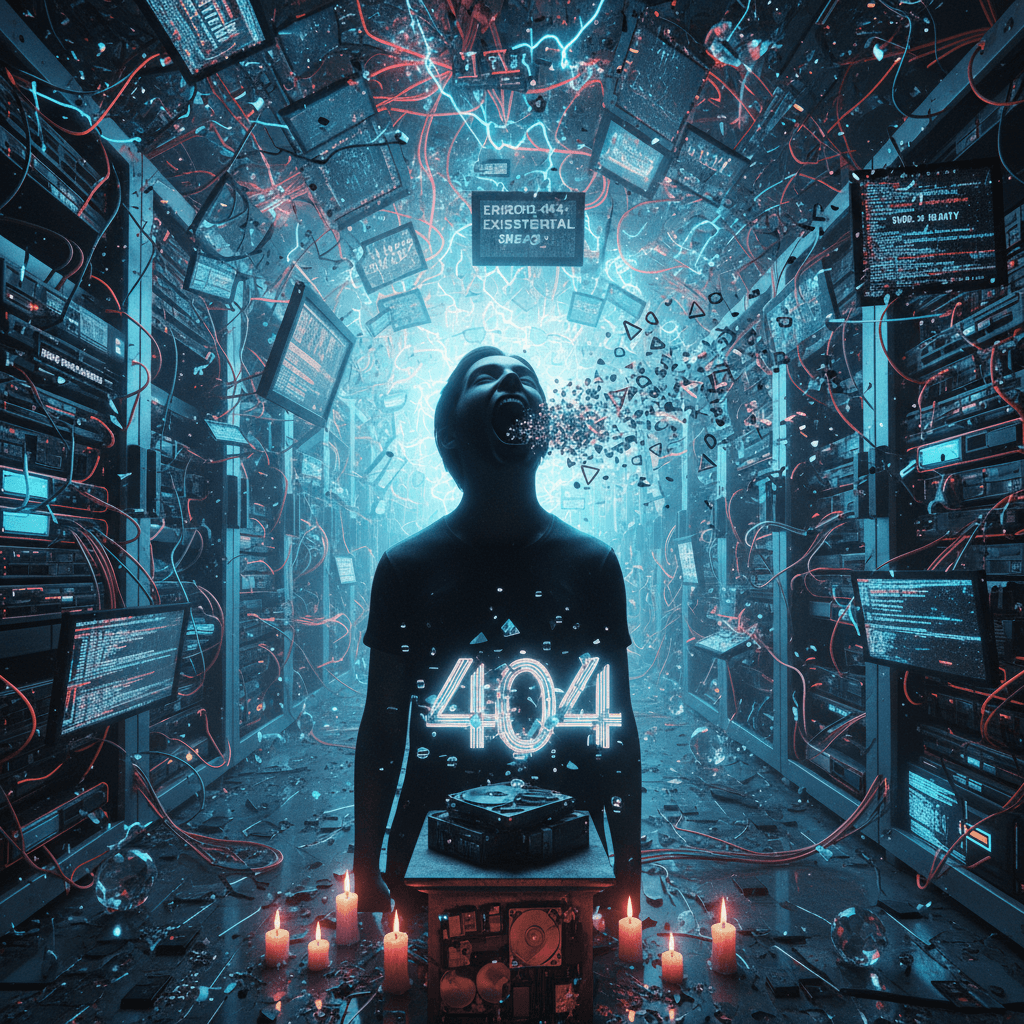 screaming at the void while server logs malfunction