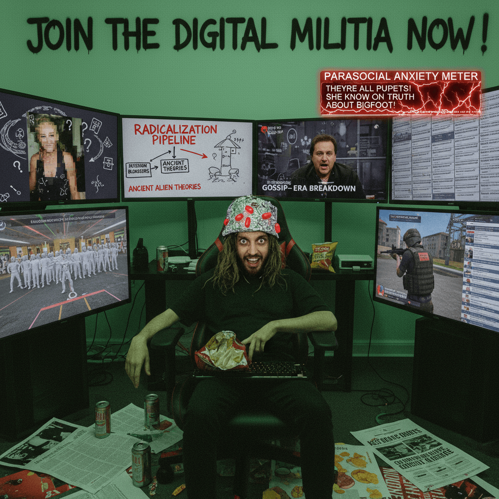 one celebrity blind item away from joining a militia apparently