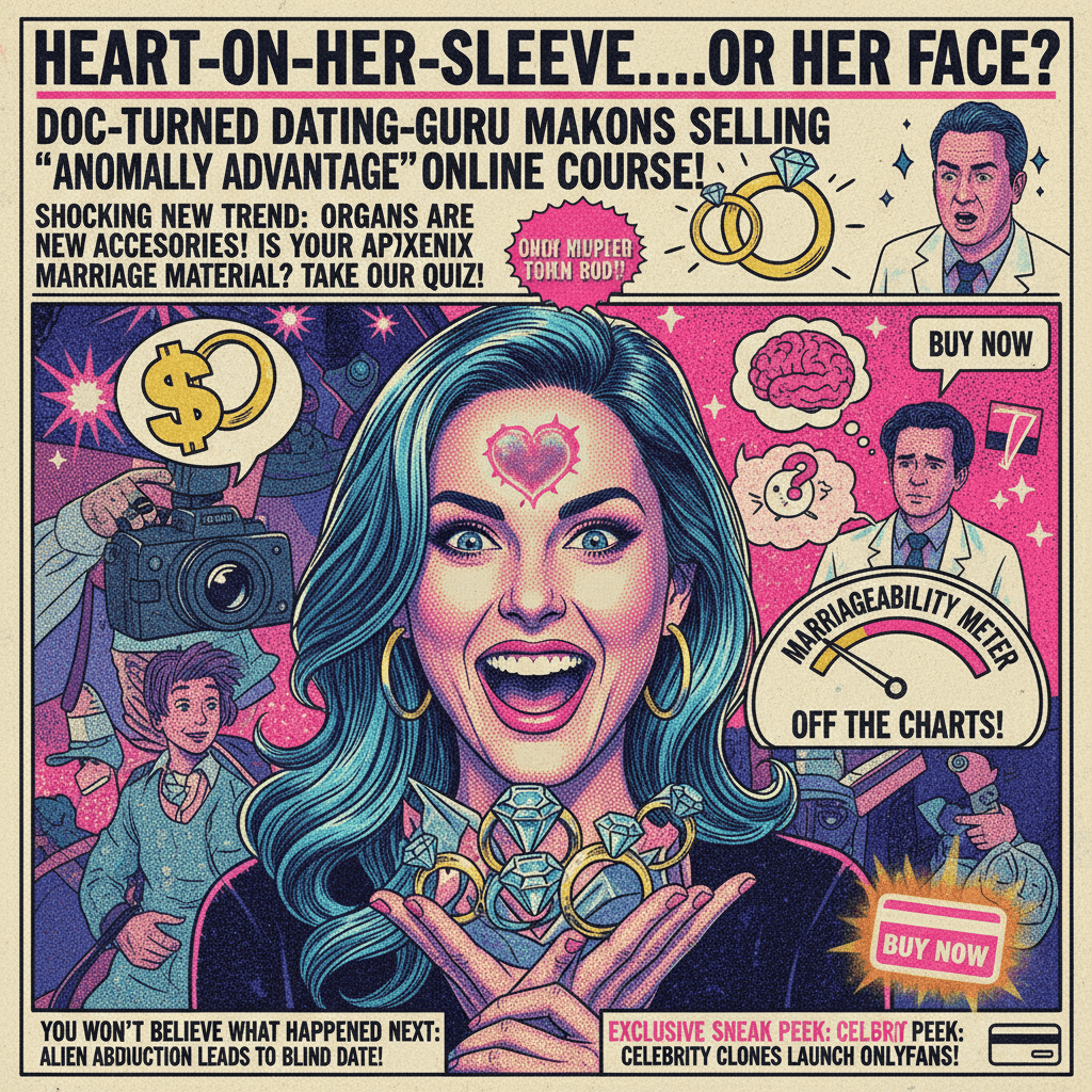 Woman considers career pivot: medical anomaly to marriageability arc