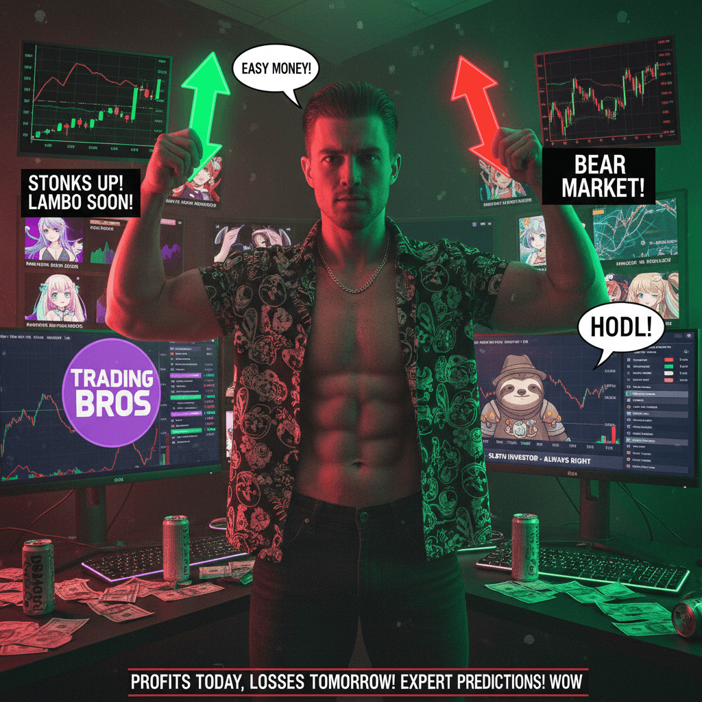 Markets go up, markets go down. Stay informed. Wow, groundbreaking analysis.