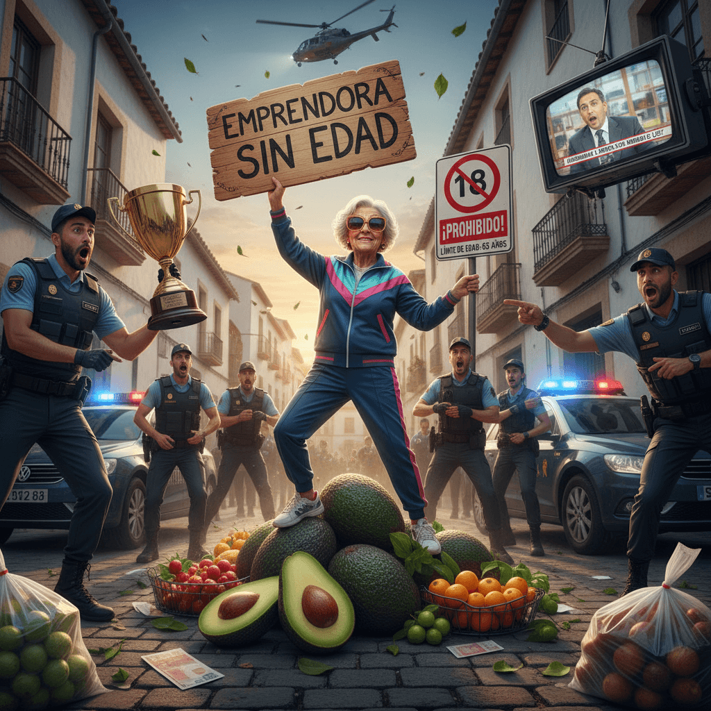 Abuela said 'entrepreneurship has no age limit' and the Guardia Civil disagreed