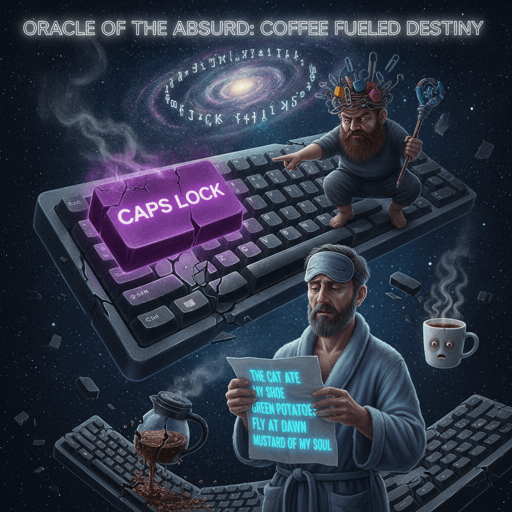 someone let their caps lock key make life choices