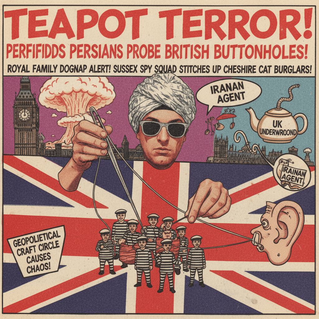 Iranian spies recruiting UK criminals: tabloid fever dream or actual sewing circle?