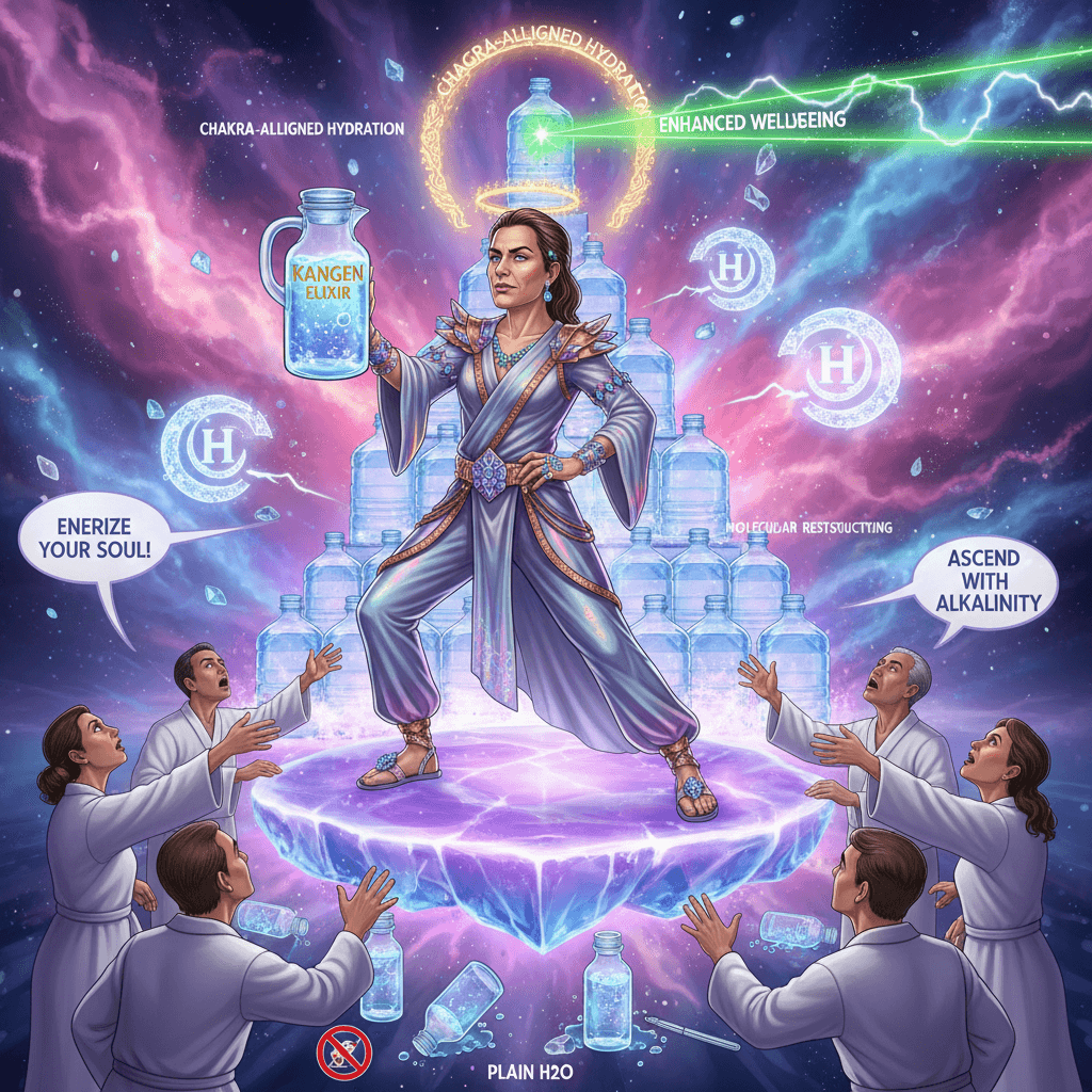 Kangen water: because regular H2O wasn't mystical enough