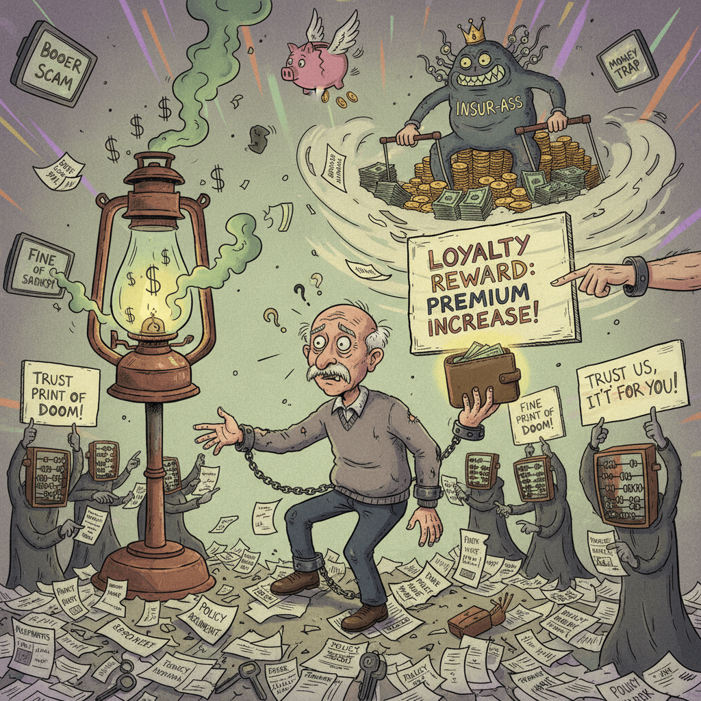 Insurance companies gaslight elderly drivers into paying more for loyalty