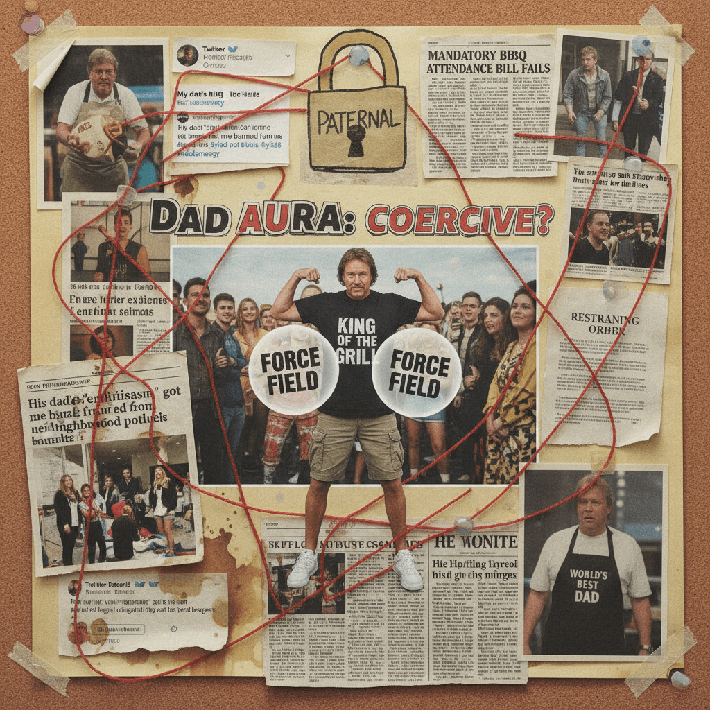 Dad energy so strong it doubles as a restraining order