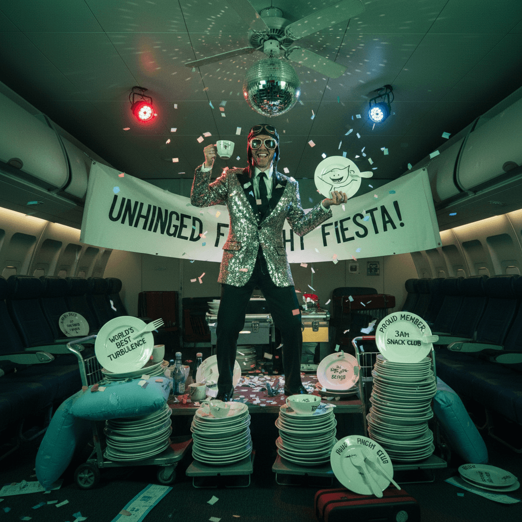 fine china meets fine chaos: a portrait of pure unhinged vibes