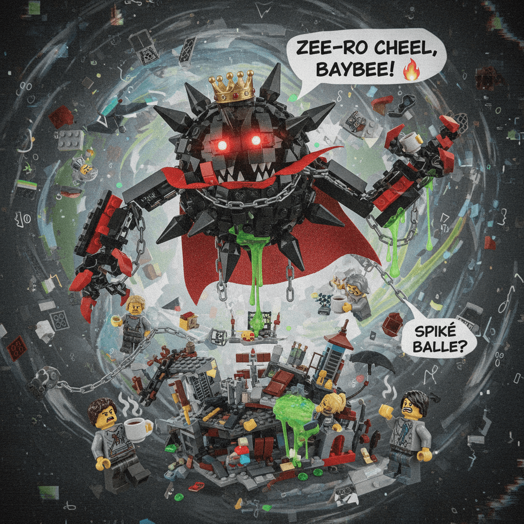LEGO spike ball has main character energy, zero chill