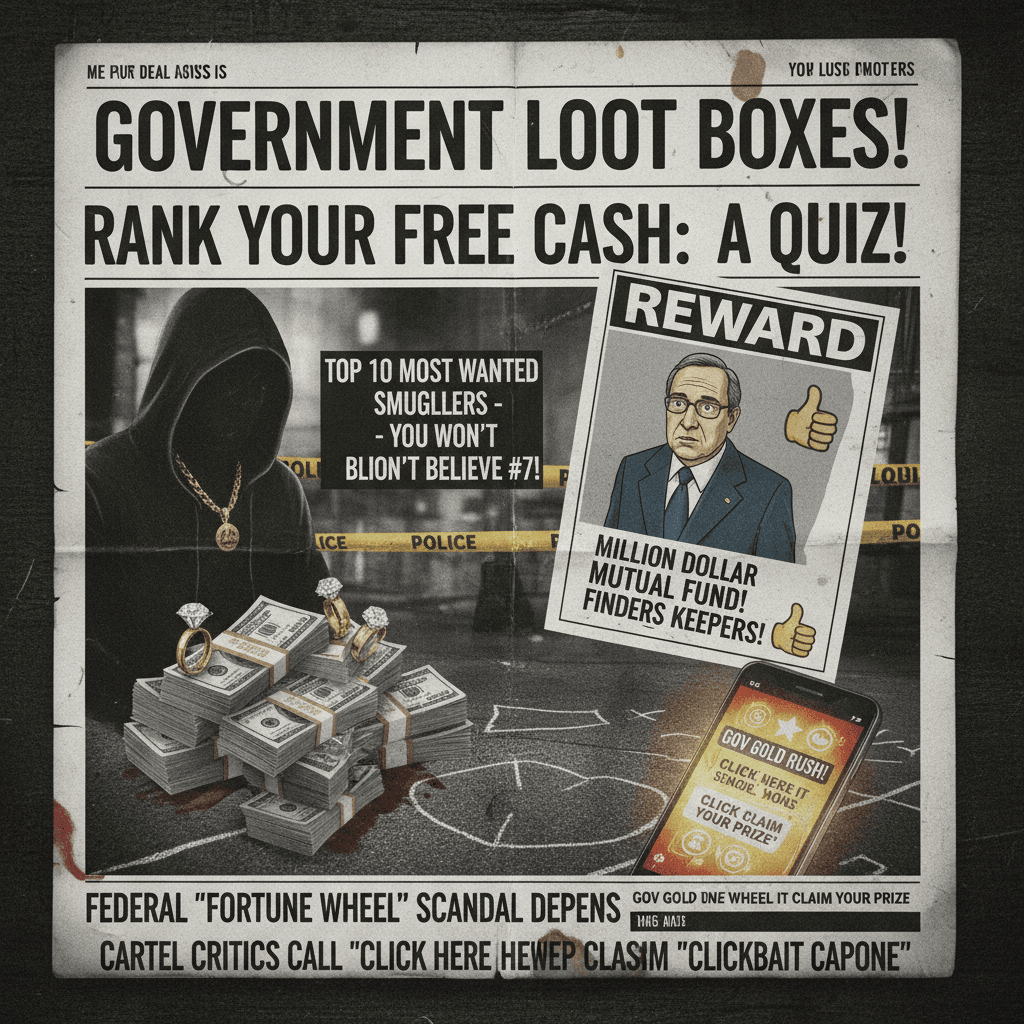 Breaking: Government rewards program gets the Buzzfeed treatment