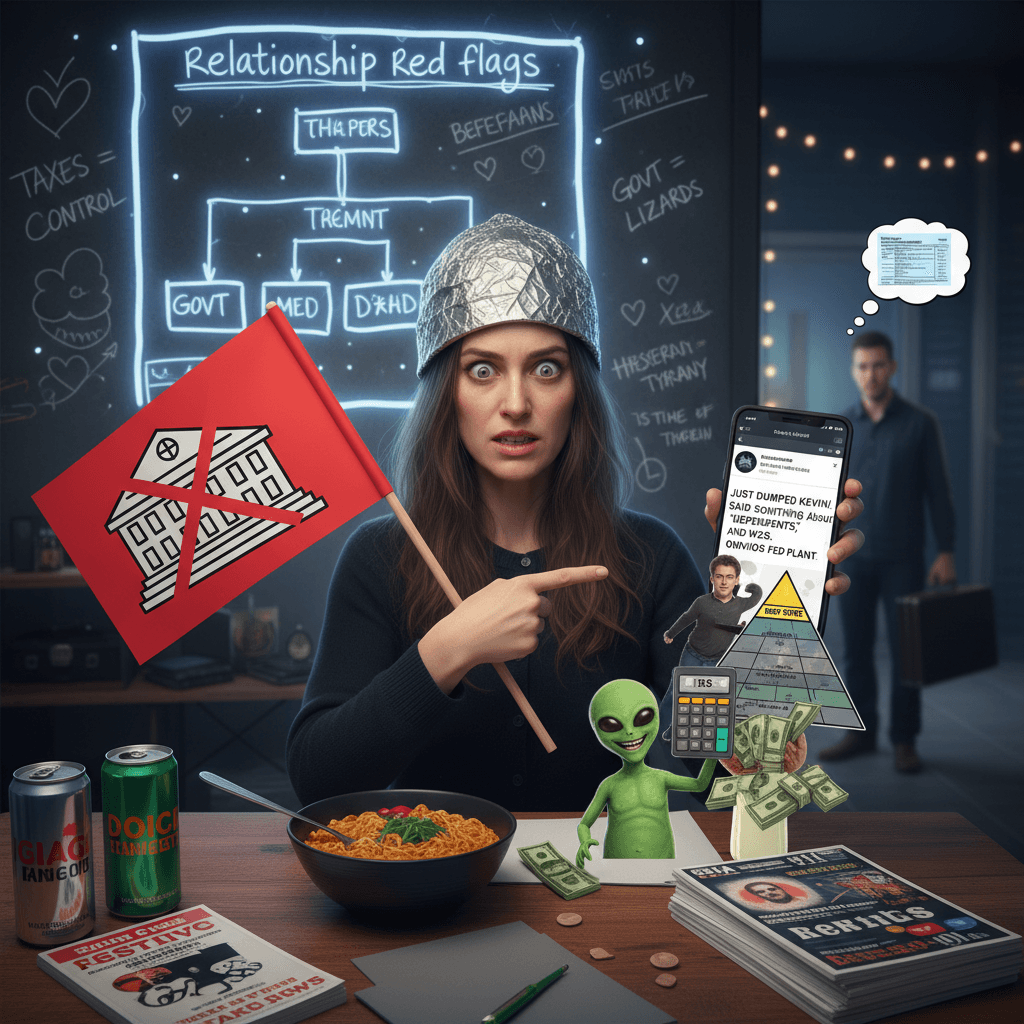 dump him if he files taxes (government bad)