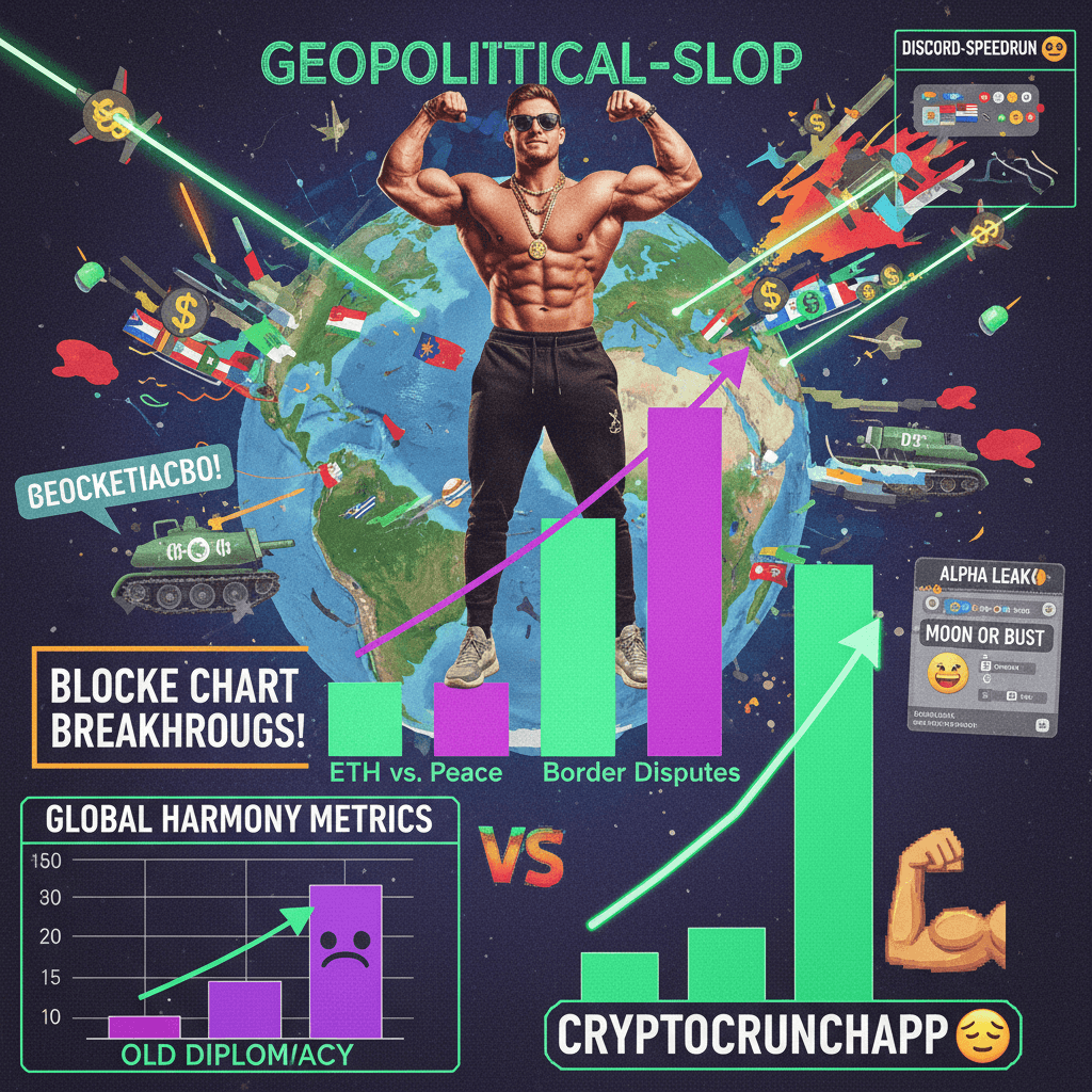 Cryptocrunchapp solves geopolitics with bar charts and vibes