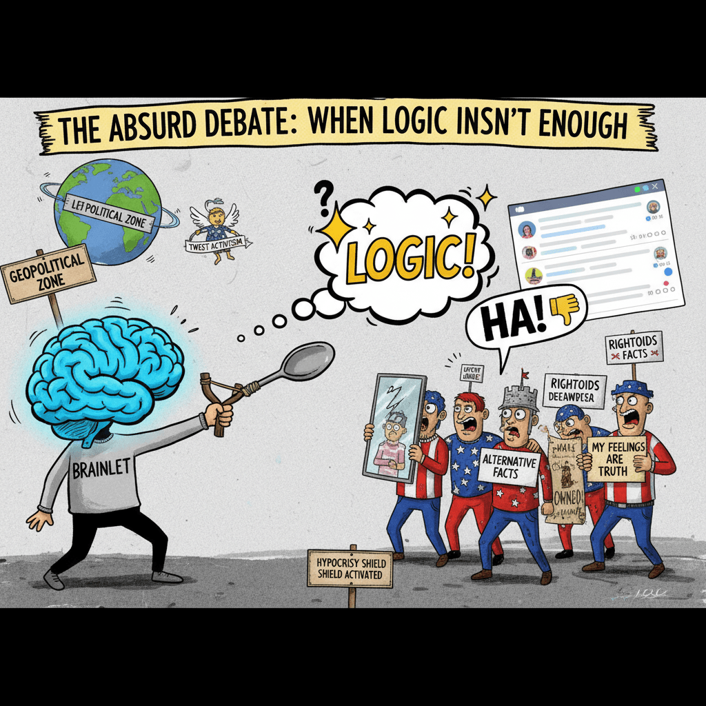 brainlet owns rightoids with simple logic (they won't accept it)