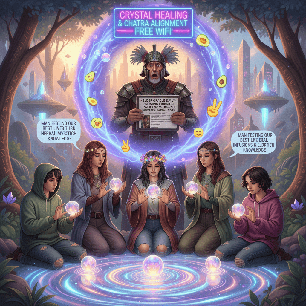 Gen Z discovers magic, Guardian surprised to report