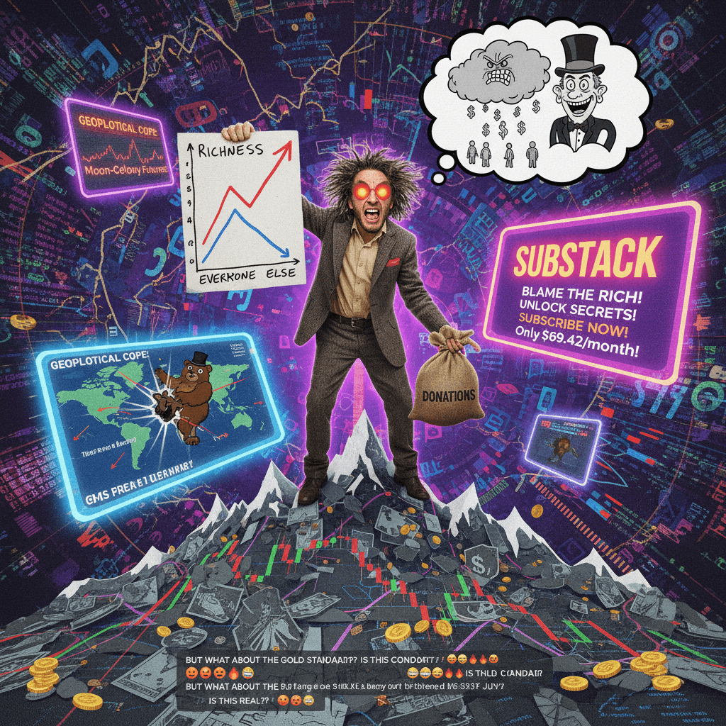 Economist posts graph, blames rich people, sells newsletter