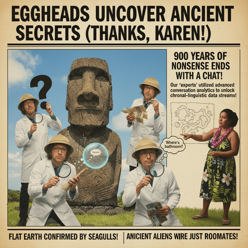 Scientists FINALLY solve 900yo mystery (they just asked the locals)