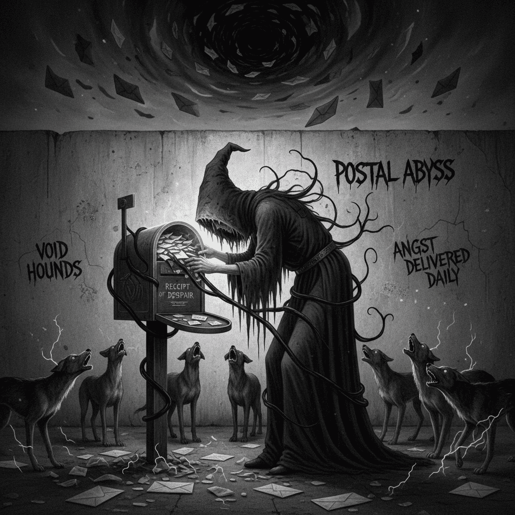 mail consumed my soul and now dogs see the darkness too