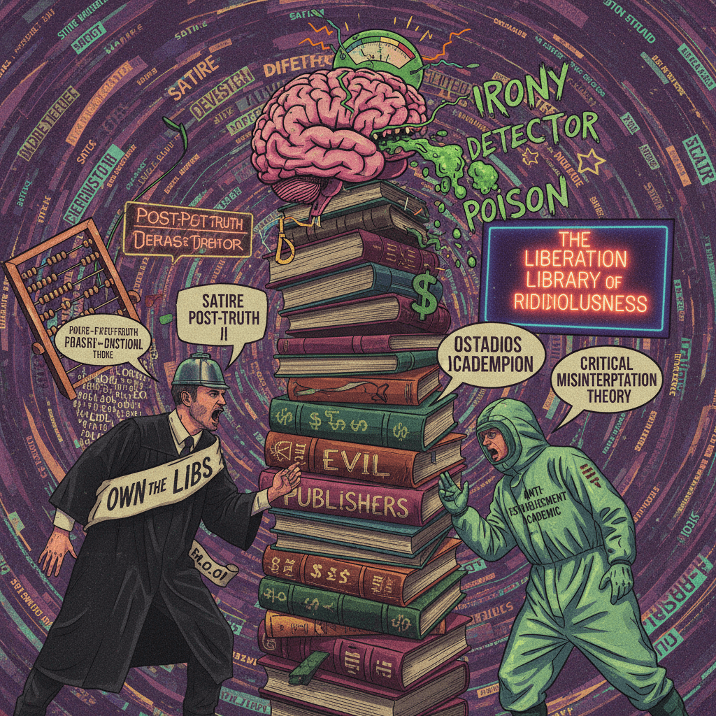 supporting evil publishers to own the libs (heavy sarcasm detector malfunction)