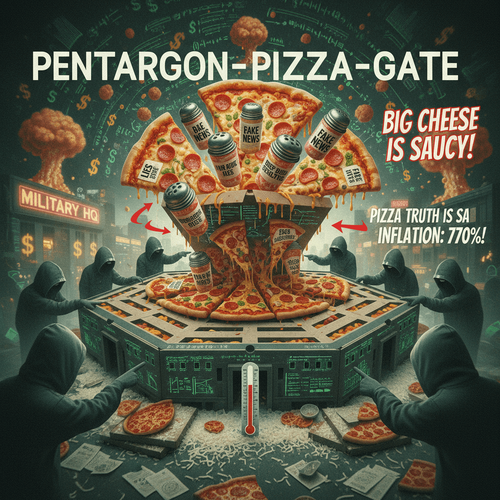Pentagon discovers new WMD: 770% pizza inflation near military HQ