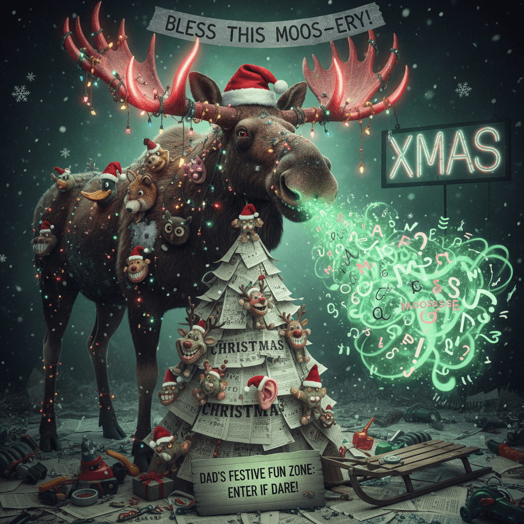 we wish you a mari-moose: christmas's most unhinged phonetic fever dream