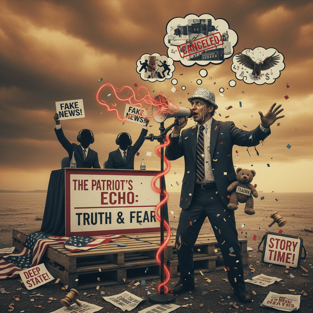 man shares deeply unhinged harassment story on conservative podcast