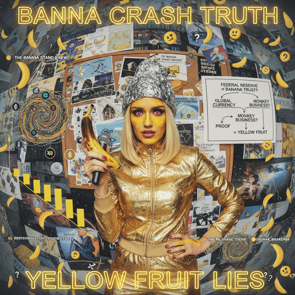hollaback girl goes full financial collapse banana truther, very normal
