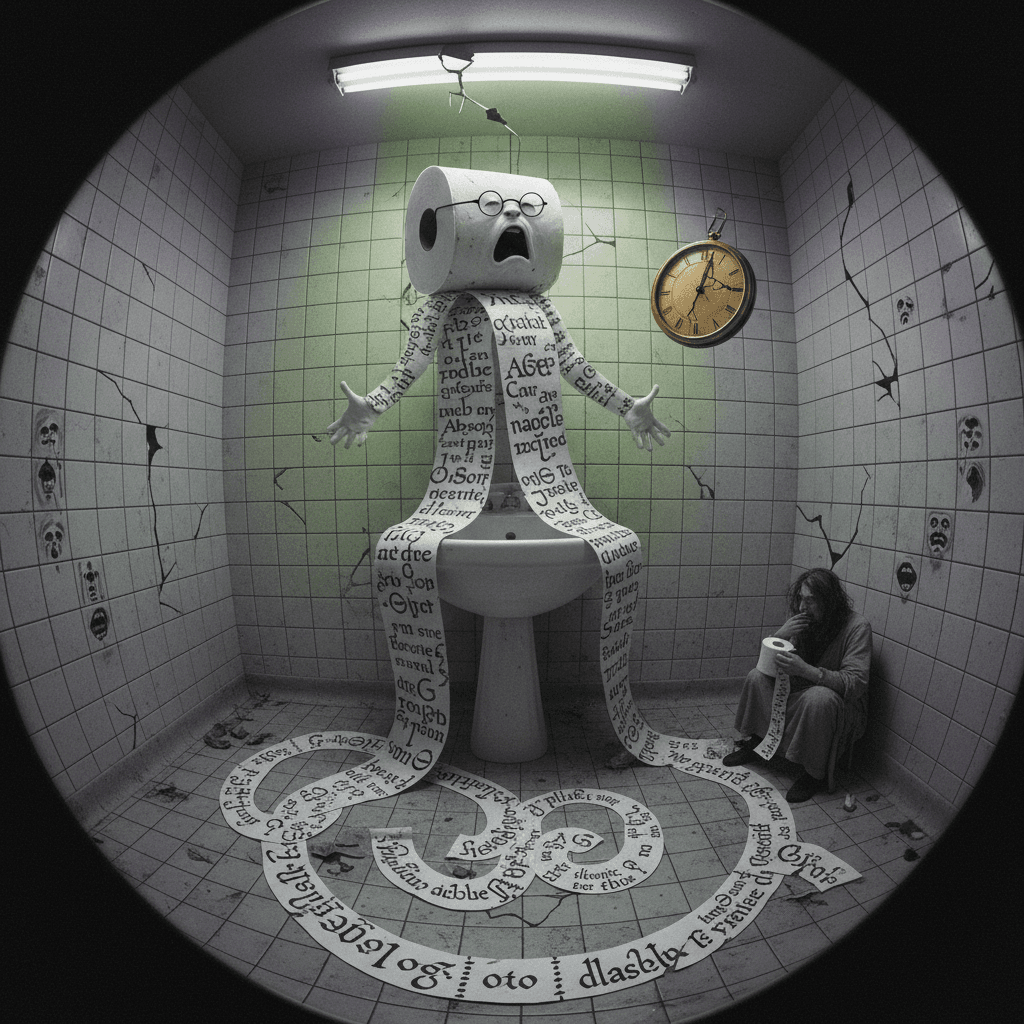 toilet paper manifesto hits different at 3am