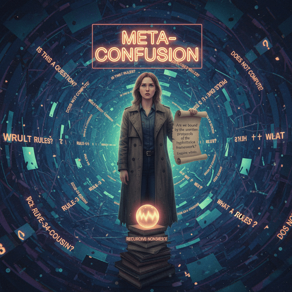 asking about rules that don't exist to seem mysterious