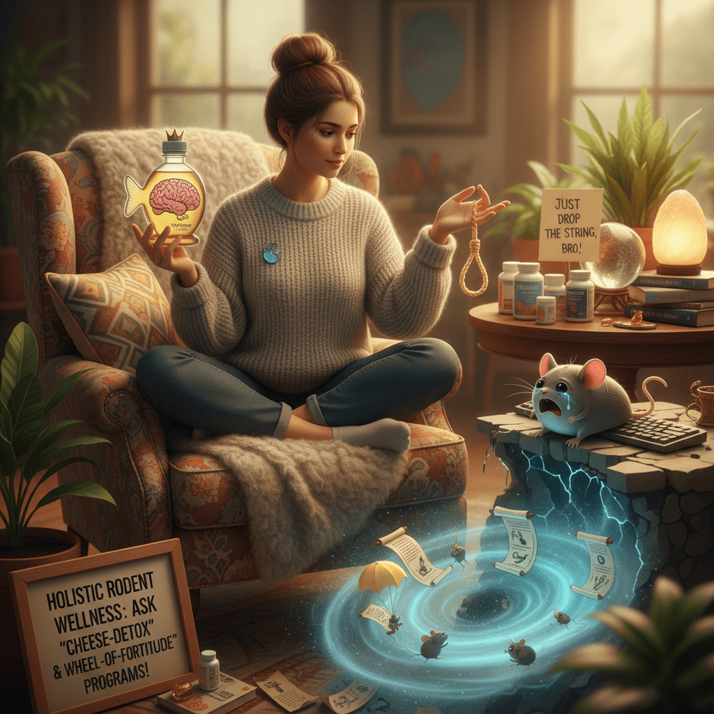 Sister casually drops mouse suicide prevention as mental health advice