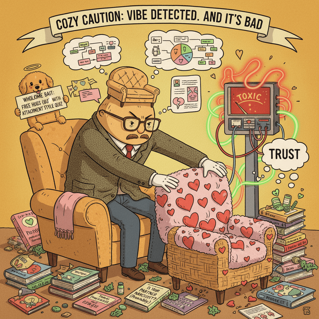 cozy toxic detection: ruin intimacy with psychology content