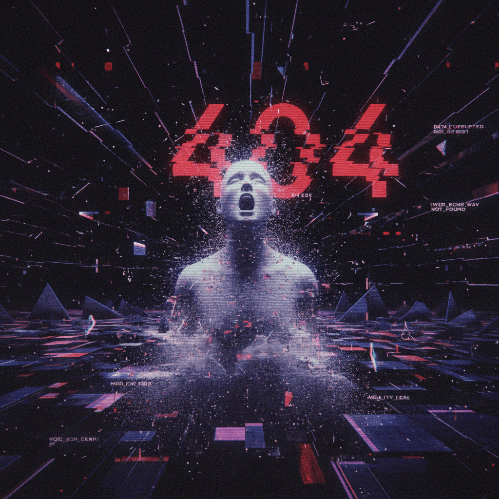 error 404 sanity not found, just screaming in the void