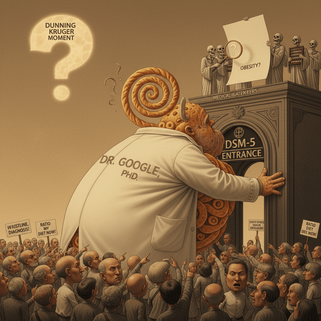 someone discovered obesity isn't in the DSM-5 and made it everyone's problem