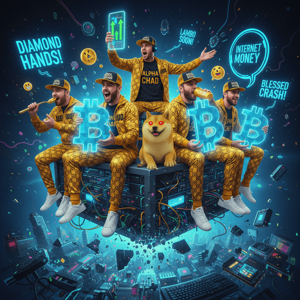 Buying 2M Bitcoin with the boys while reality crashes