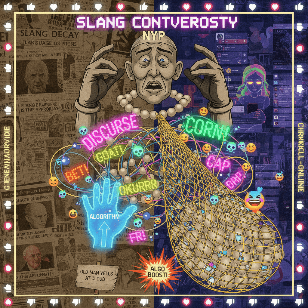 NYP clutches pearls over slang while algorithm does the opposite