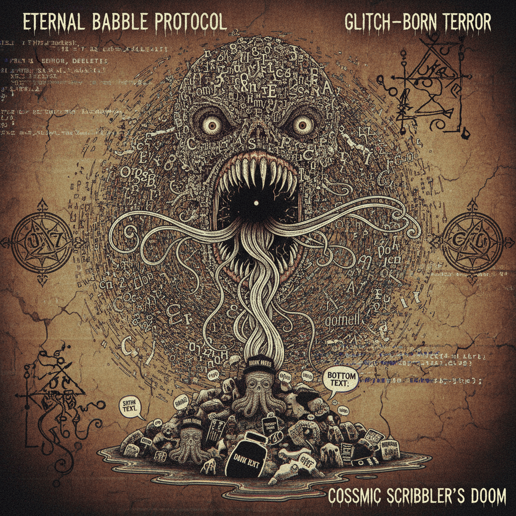 Lovecraftian word salad meets OCR nightmare—pure unfiltered chaos