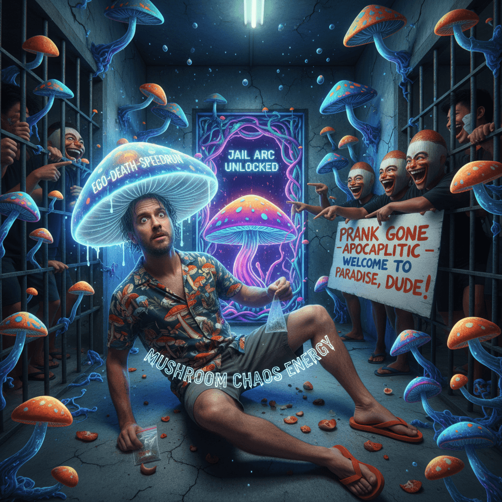 man takes 60g shrooms, wakes up in philippine jail w/ no context