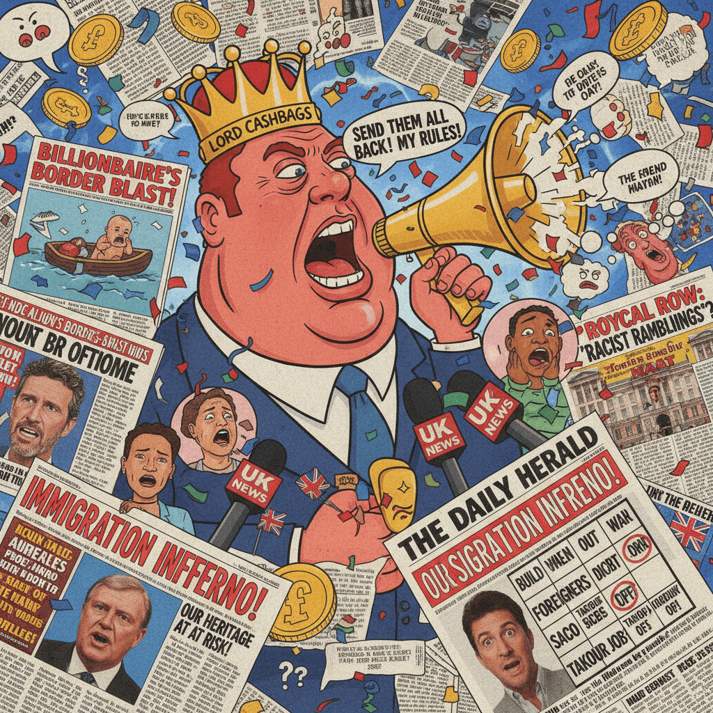 Billionaire says quiet part loud, tabloid screams it louder