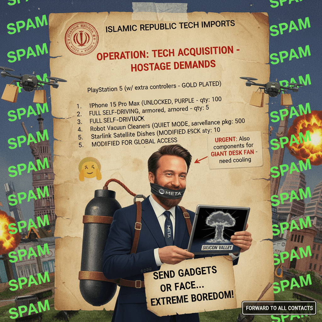 Iran's most detailed tech company shopping list nobody asked for