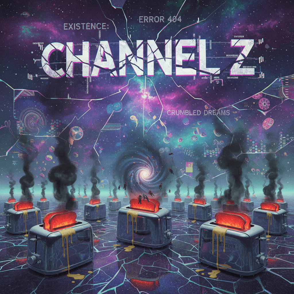 channel z is down, toasters are having an existential crisis