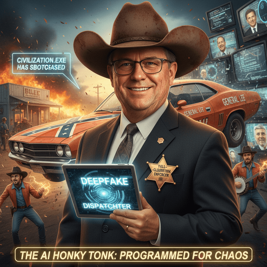 AI turned a PM into a corrupt Southern sheriff, civilization is peaked